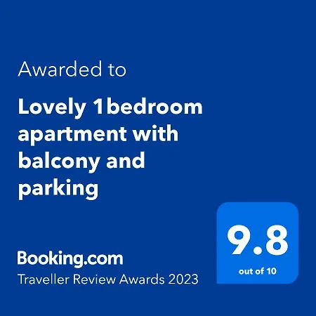 Lovely 1bedroom With Balcony And Parking Apartment *